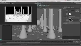 Wireframe and Ambient Occlusion Rendering, Arnold Maya