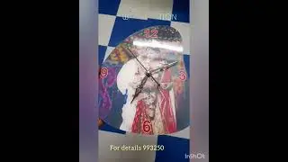 #customized acrylic wall clock. #acrylic #youtubeshort #shortvideo #viralvideo #printing #clock