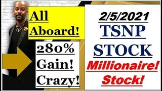 TSNP STOCK INSANE MOVEMENT