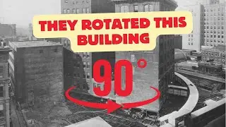This 22 million Pound Building was Rotated 90 degrees!