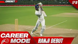 Ranji Trophy DEBUT😱! Cricket 26 My Career Mode #10