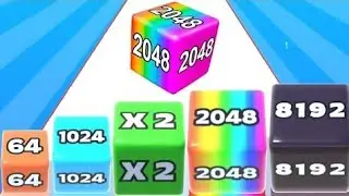 Jelly Run 2048 Mega Merge Race💥🔥💥 | 3 Modes Gameplay | High Score: 1M vs 16T vs 512Q 🤪👿😜