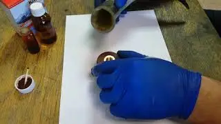 Как изготовить пороховницу из рога с дозатором. Часть 2 (horn powder flask)