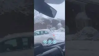 british car crash fail snow slippy uk