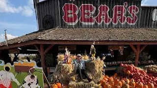 Bears fruit stand in Keremeos Bc,Canada. Weather from the deck..September 30th/2025.