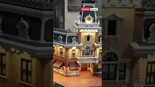 Miniature Disneyland Architecture Scale 1:32 #disneyland #miniaturebuilding #craftideas