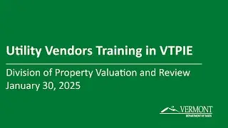 Utility Vendors Training in VTPIE