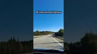E6 International Highway Road Trip #e6highway #highway #travel #roadtrip #sweden #norway #europe #yt
