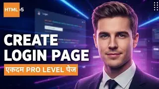Create  Login page with HTML in simple steps PART-1 .full tutorial in hindi#login #technology #html