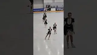 Выход на лёд всегда волнителен #синхронноекатание #figureskating #synchronizedskating  #спорт