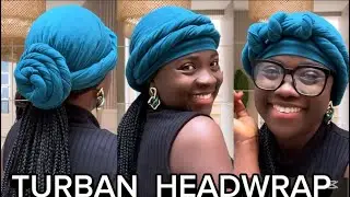 Cute Headwrap Idea For Your Braids & Locs