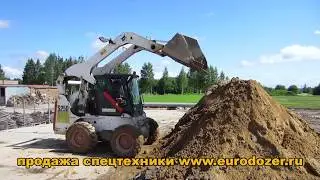 BOBCAT 300 шустрее бобика S 250 в работе / SKID STEER in action