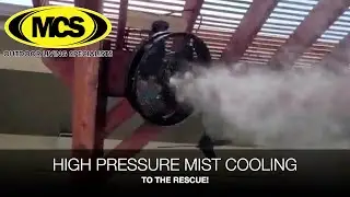 High Pressure Mist Cooling to The Rescue! BY MCS Austin, of course...