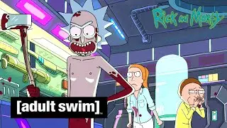 Adult Swim VF - Rick et Morty 🇫🇷 | Mini-Rick, Méga Hic [extrait S02E07]