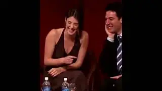 Josh Radnor & Cobie Smulders Faked Kissed (He's Embarrassed And She's From Canada) #himym