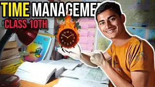 How I Manage Time in Class 10TH | Perfect Time Management 📚