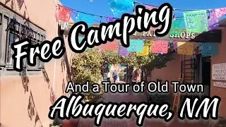 FREE Camping - Albuquerque, NM tour &hearts; #carcamping #vanlife #nomad #vancamping #Albuquerquenm #travel
