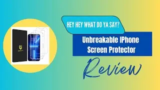UNBREAKcable 2-Pack Screen Protector Review- Easy To Install!