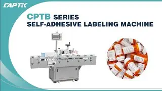 Automatic Self-Adhesive Labeling Machine | Round Bottle Labeler | Label Applicator | Side Sticker