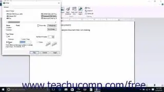 Windows 10 Tutorial Printing a Document Microsoft Training