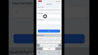 Video on how to add your mfs to ur trust wallet and token pocket using the contract address