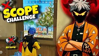 No scope challenge in free fire | It's not easy 😮&zwj;💨
