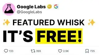 NEW Google WHISK Tool IS WILD!