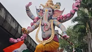 Hukmil Lane Cha Raja Live | GanpatiAagman 2025 | Jalloshat Mumbai