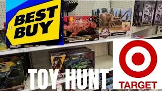 Best Buy and Target Toy Hunt w/ MaxD808 (Mcfarlane Toys, Neca, Jada,JurassicWorld)