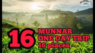 munnar top 16 tourist places |one day trip in munnar |trip schedule |all details in one video