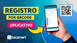 Registrando ponto com QRCODE no aplicativo - Tecsmart Sistemas