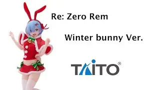 Taito Re: Zero Winter bunny Rem Precious Figure