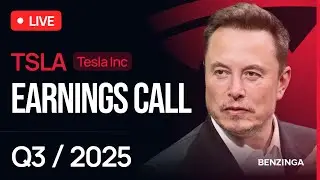 Tesla Q3 Earnings Call 2025 | $TSLA | 🔴 WATCH LIVE