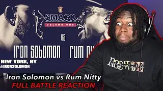IRON SOLOMON VS RUM NITTY 🔥 | FULL BATTLE REACTION