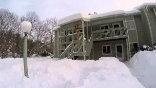 Brazilian Bikini snow jump!! #BostonBlizzardChallenge 2015