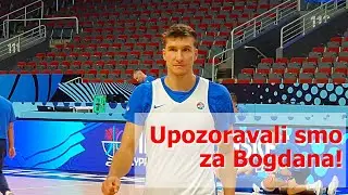 Eurobasket: Evo gde se videlo da Bogdan nije zdrav