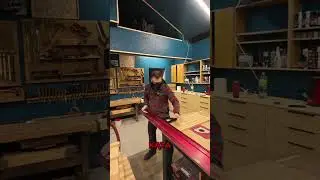 A day of work in the carpentry shop