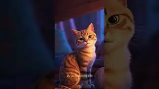 A cat was running away from home for two weeks