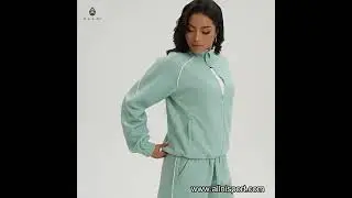 Customized sports casual shorts high waist yoga pants female drawstring outdoor running shorts