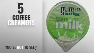 Top 10 Coffee Creamers [2018]: Lakeland Semi-Skimmed Milk Pots (Pack of 120)