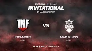 Infamous против Mad Kings, Первая карта, SA квалификация SL i-League Invitational S3