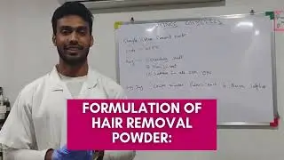 How to make HAIR REMOVAL POWDER - A guide by #Vaincecosmetics | #thirdpartymanufacturing #d2cbrands