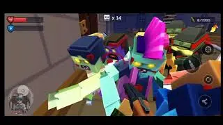Pixel Combat: Zombies Strike | Unstable Portal | Brawl Mode | Android Gameplay | Part 35