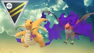 Теневой Драгонит и Теневой Талонфлейм уничтожают Ультра Премьер (PvP в Pokemon Go)