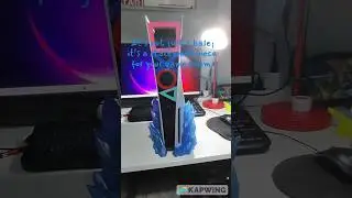 The Ultimate PS5 Console Stand with a crystal-clear design! #3dPrintingLab #ps5 #playstation5