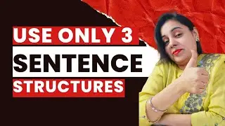 How I Score a Band 9 IELTS writing Using Only These 3 Sentence Types #ielts #ieltswriting  