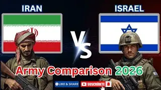 Iran vs Israel Army Comparison 2026 | Iran vs Israel Military Power Comparison 2026 #military #army 