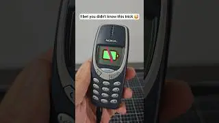 When Your Phone Wouldn&rsquo;t Charge&hellip; THIS WORKED 😅 #nokia #tricks #nostalgia