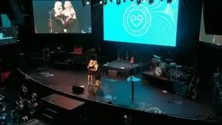 Jessica Mitchell and Jessica Holmes performing together at THE LADY BALL