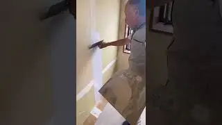 元左官屋がクロスのパテ仕上げをするとこうなります#shorts